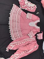 Frock Kurti with Dhoti Pant, Dupatta, Potli Bag & Free Earrings - Image 5