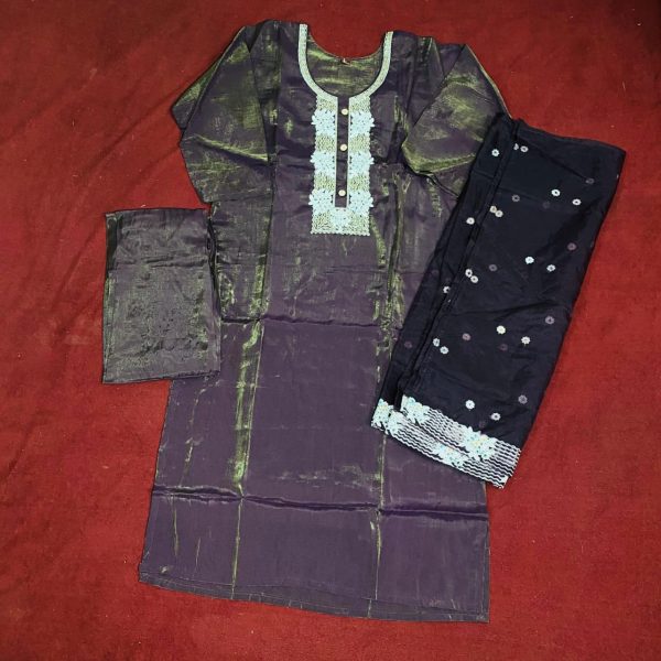 Luxurious Silk Kurti Set
