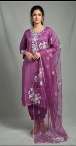 Roman Silk Kurti with Dupatta & Bottomwear - Image 10