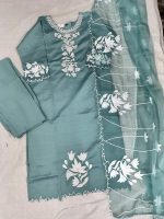 ✨ Roman Silk Kurti with Dupatta & Bottomwear - Image 5