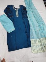 Silk Kurti with Dupatta & Bottom Wear - Image 3
