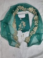 Teal Green Embroidered Suit Set - Image 6
