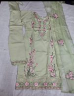 Premium Floral Kurti Set with Dupatta & Free jutty | Stylish Ethnic Wear for Women - Image 8