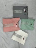 Elegant Blush Pink Embroidered Suit Set - Image 6